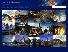 Tablet Screenshot of jameshubbellart.com